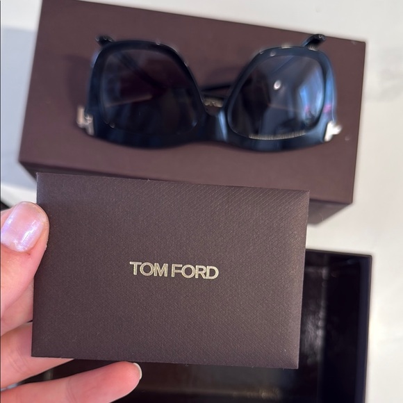 Tom Ford Black Luxury Sunglasses Classic Design
